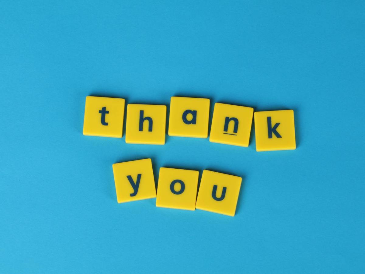 Make Your Event Help Thank You&nbsp;Personal